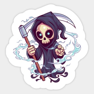 Grim Reaper Sticker